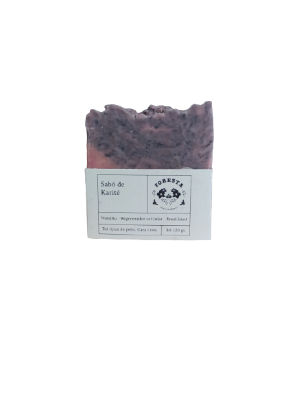 Jabón sólido de manos y de cuerpo (karité) (100gr)