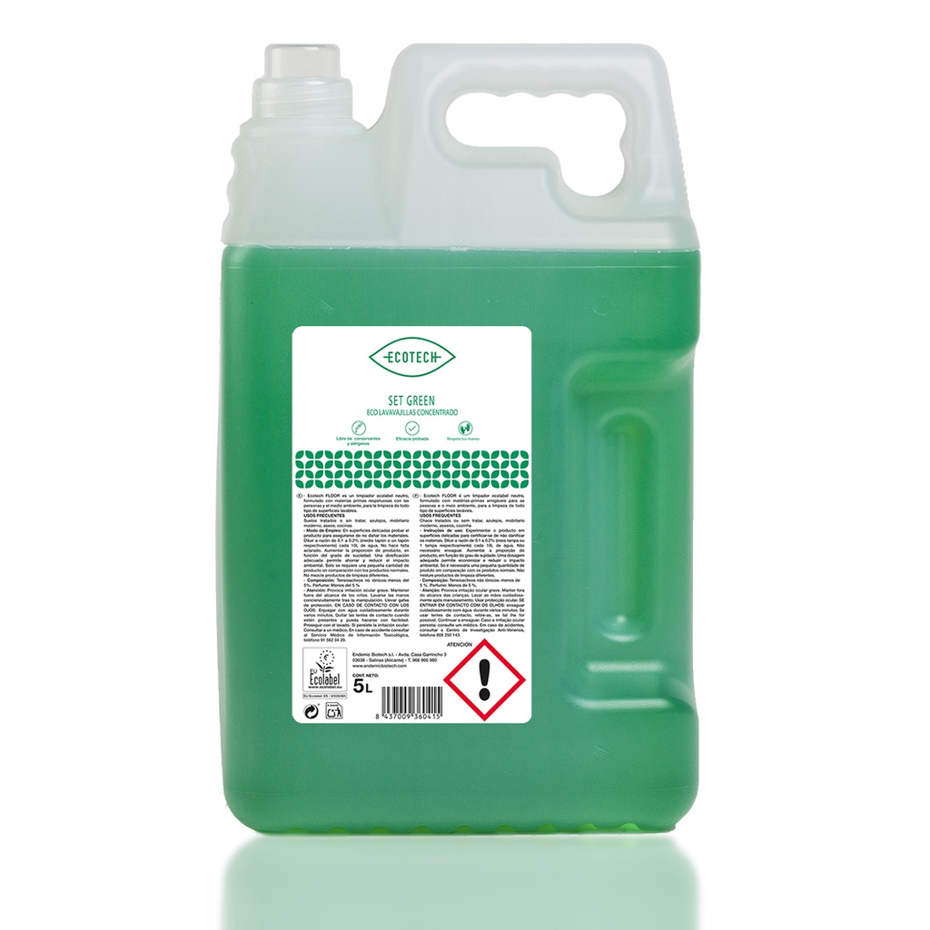 Rentavaixelles manual - SetGreen (5L)