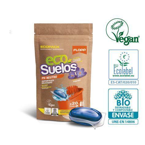 Detergente para suelos neutro en cápsulas (20 u.)