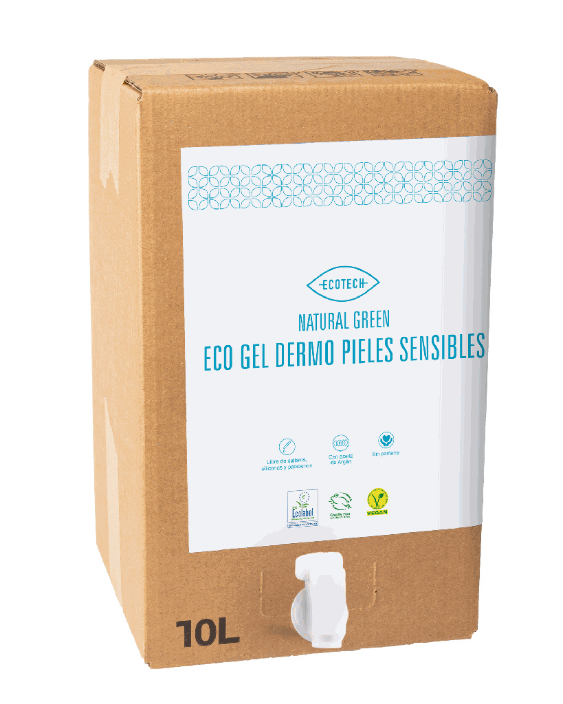 Sabó líquid de cos amb oli d'argan - NaturalGreen (10L)