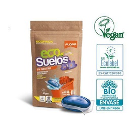 [FLO101] Detergent per a terres neutre en càpsules (20 u.)
