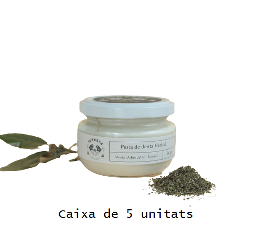 [FOR317] Caixa de pastes de dents herbals (5 u.)