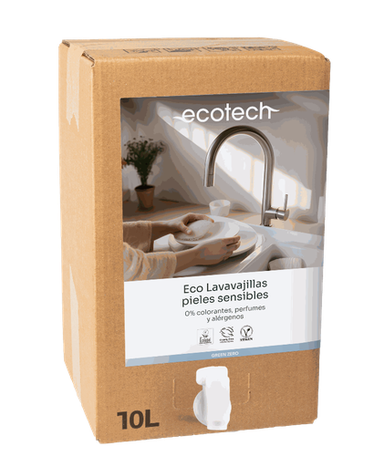 [END554]  Lavavajillas manual para pieles sensibles - Greenzero (10L)